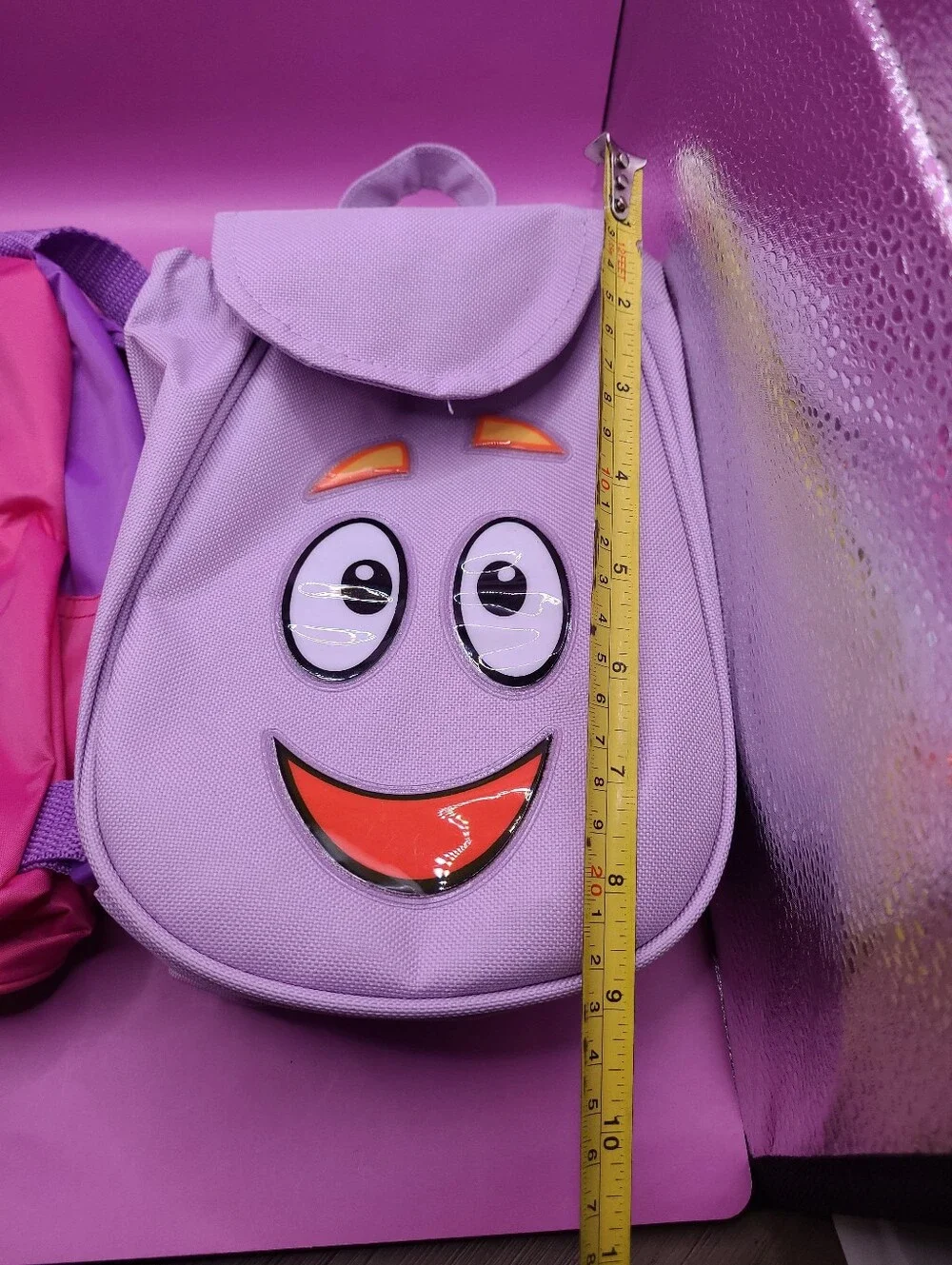 Vintage Dora The Explorer Mini Backpack Lot 2 Bags Lets Paint! Map